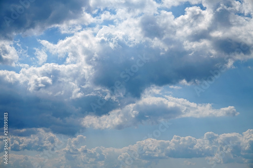 Fototapeta Naklejka Na Ścianę i Meble -  Sky, clouds - horizontal photograph