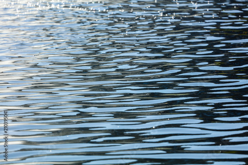 The smooth water as an abstract background