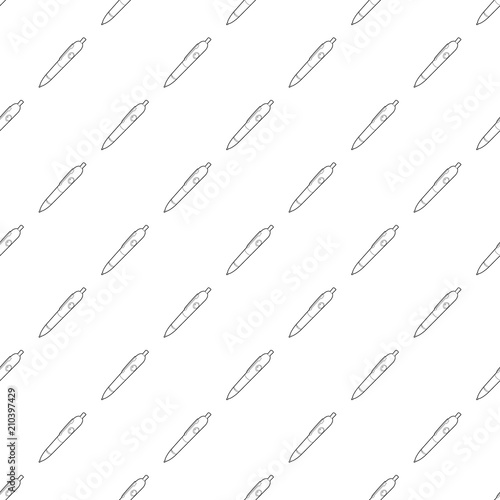 Spy pen pattern vector seamless repeating for any web design