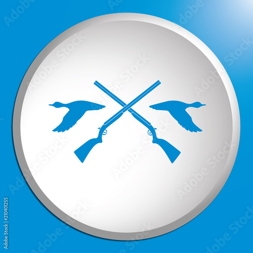Hunting club logo icon