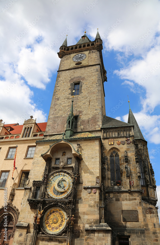 Prague Astronomical Clock Every hour there are animated figures