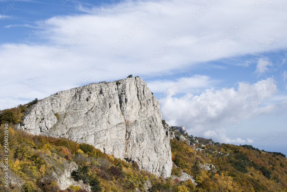 Rocks from Ai-Petri Mountain, Crimea, Ukraine