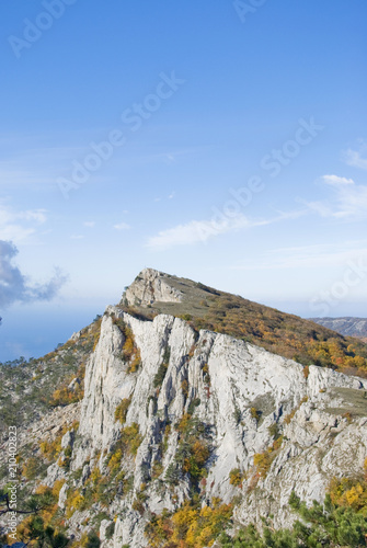 Rocks from Ai-Petri Mountain, Crimea, Ukraine