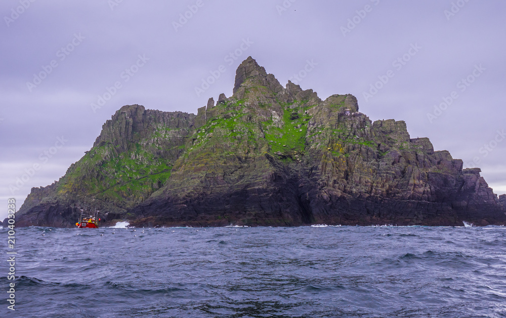 The beautiful island of Skellig Michael - The Irish Skelligs