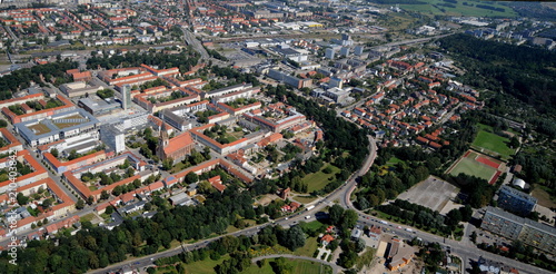 Neubrandenburg, Altstadt und Innenstadt mit Friedrich-Engels-Ring