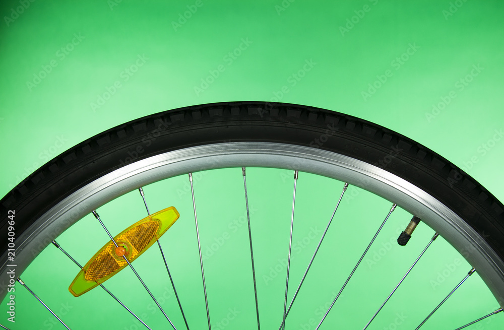 Fototapeta premium bicycle wheel