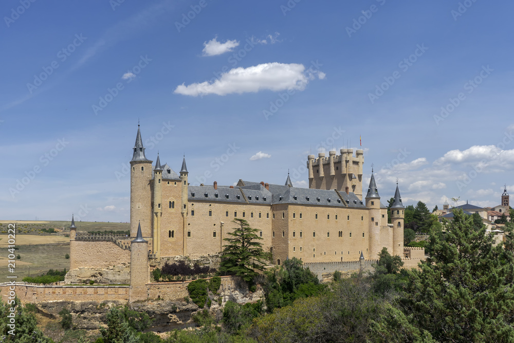 Real Alcázar de la ciudad de Segovia, España