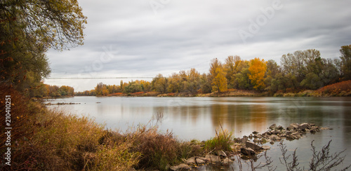 L'automne et le Rhône