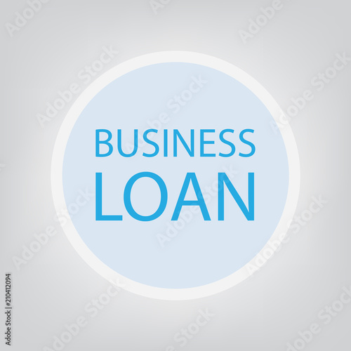 business loan concept- vector illustration