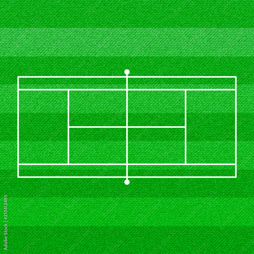 Fototapeta premium Tennis court wallpaper