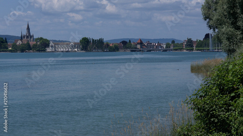 Blick auf Konstanz am Bodensee
