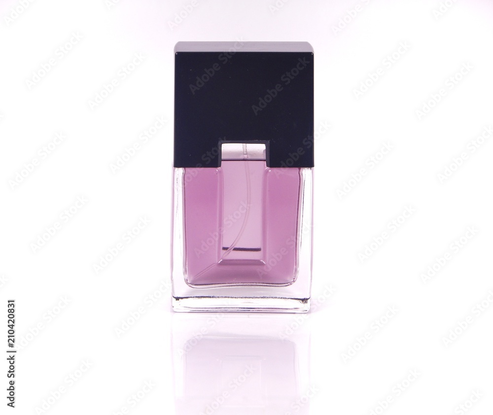Perfume bottle isolated on white background Perfume bottle isolated on white background