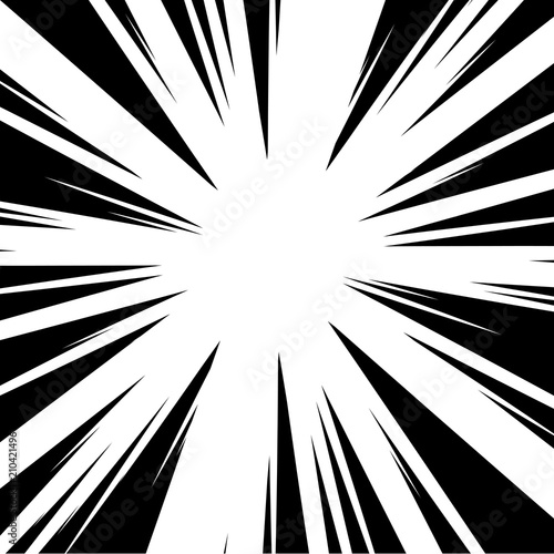 radial lines for comic book vector explosion texture design