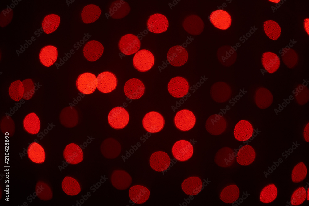 beautiful dark red defocused bokeh background