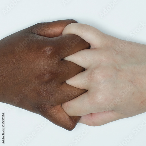 Diversity, Hands women from diverse backgrounds, woman's strength and unity interracial 