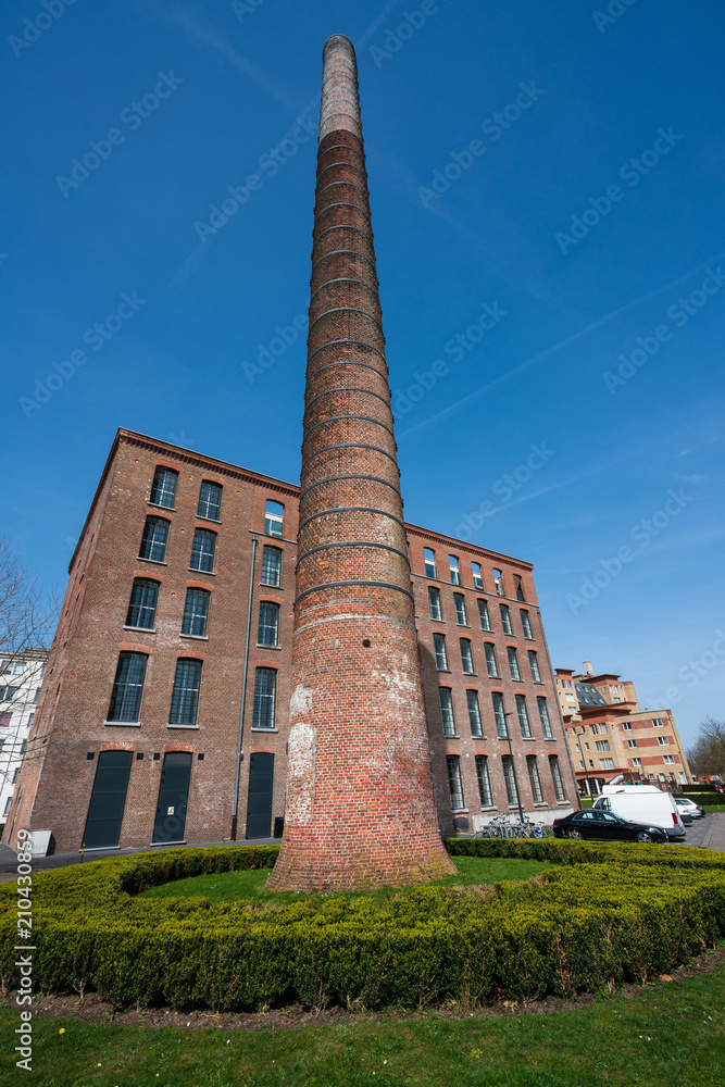 Old factory chimney.