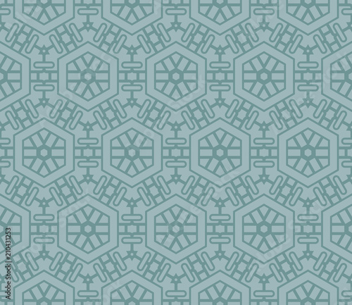 Seamless decorative geometric modern pattern. vector illustration.