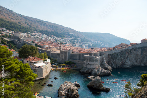 View of Pile Bay Croatia