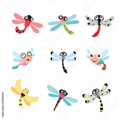 dragonfly character design © terdpong2