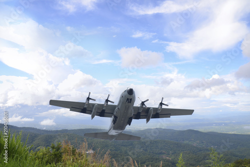 Fly the transport machine with C 130.