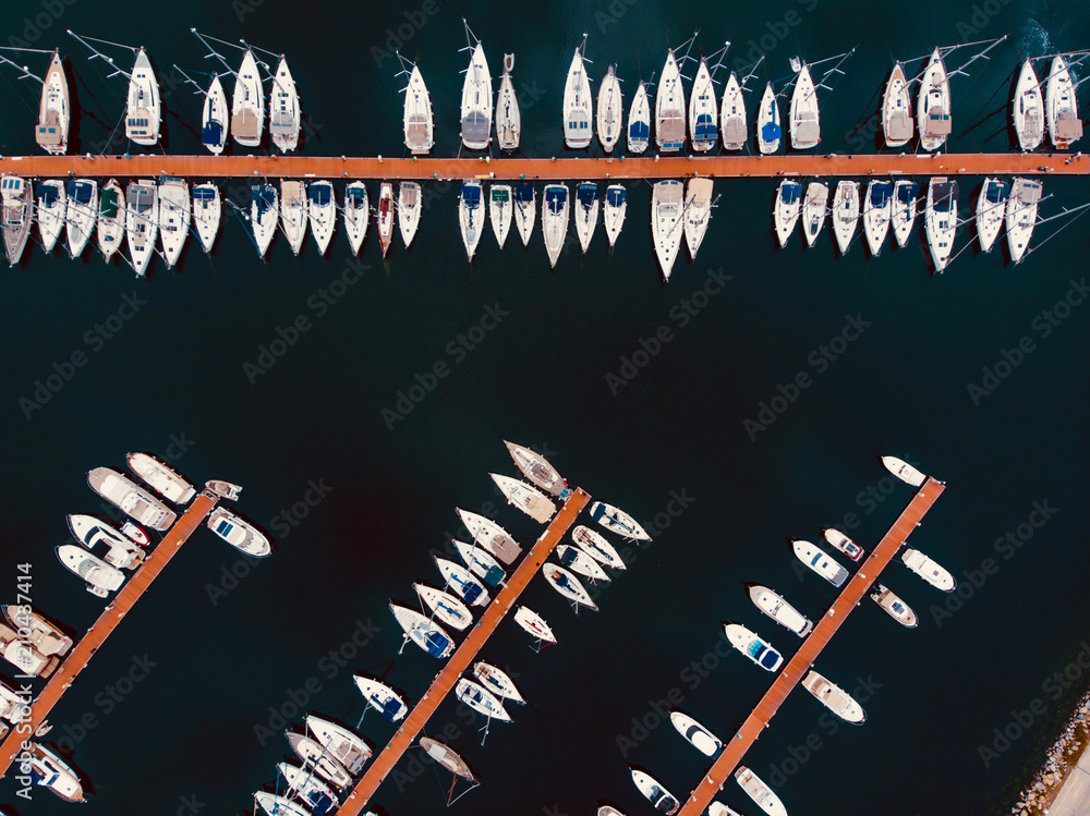 Aerial Drone View of Pendik Marina Istanbul Seaside Aerial Drone View of Pendik Marina Istanbul Seaside