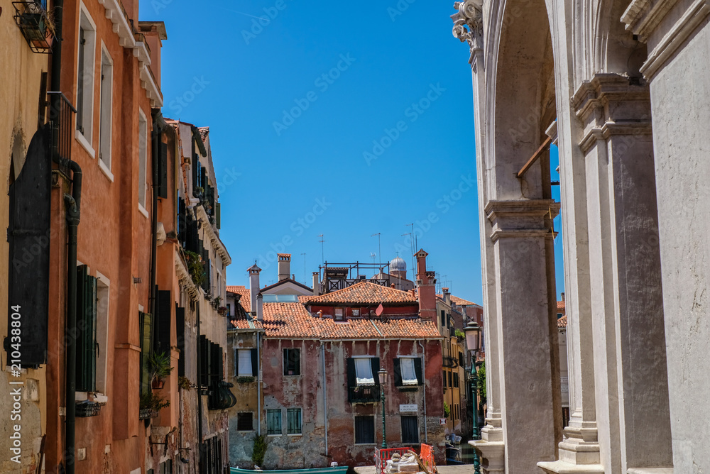 old architecture in Venice, Italy