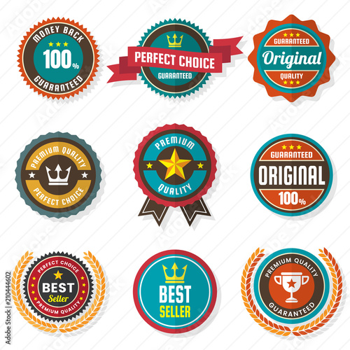 Vintage Retro Vector Logo for banner