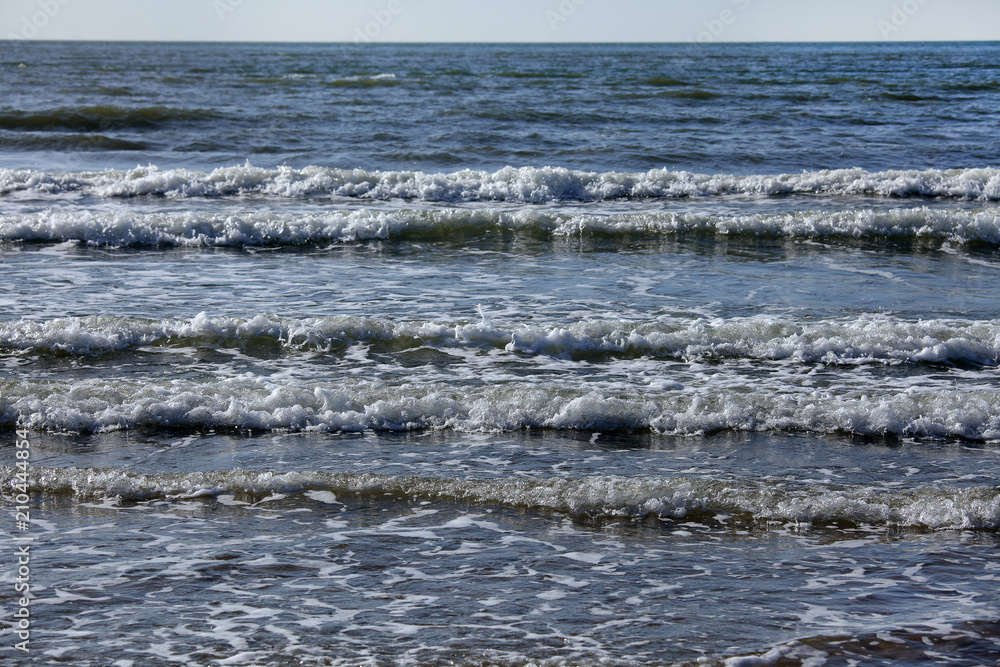 Sea blue water wave ocean surf storm winter spring quiet relax move freshness white foam horizon Sea blue water wave ocean surf storm winter spring quiet relax move freshness white foam horizon