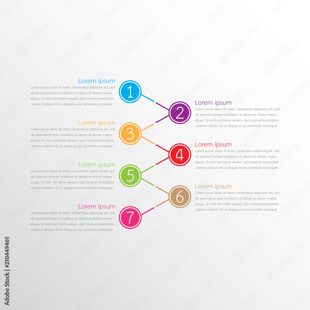 Vector infographic templates used for detailed reports. All 7 topics. Vector infographic templates used for detailed reports. All 7 topics.