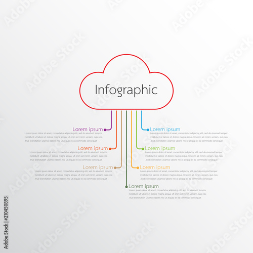 Vector infographic templates used for detailed reports. All 7 topics.