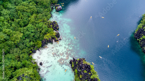 El Nido Palawan Philippines Island Hopping Drone 