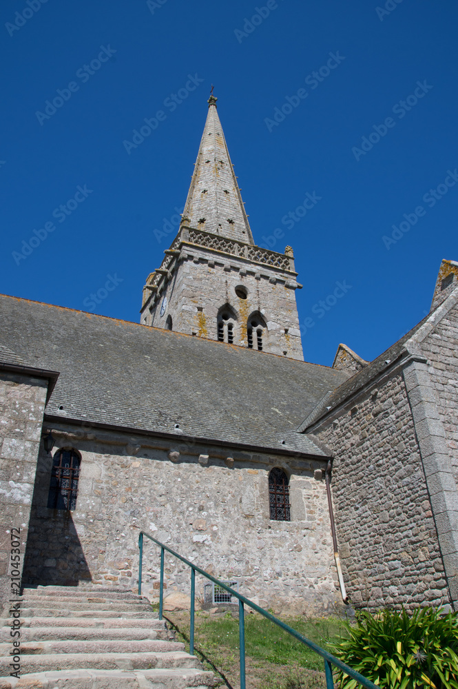 Fototapeta premium eglise de quineville