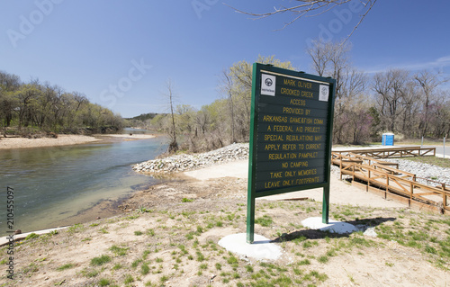 George's Creek Access, Crooked Creek, Arkansas photo