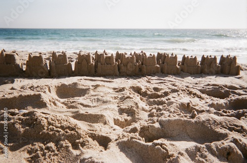 Malibu Beach Point Dume Sand Castle
