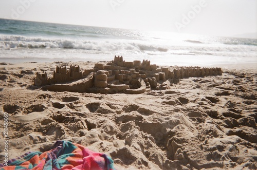 Malibu Beach Point Dume Sand Castle 