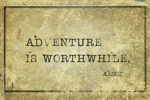  is worthwhile Aesop