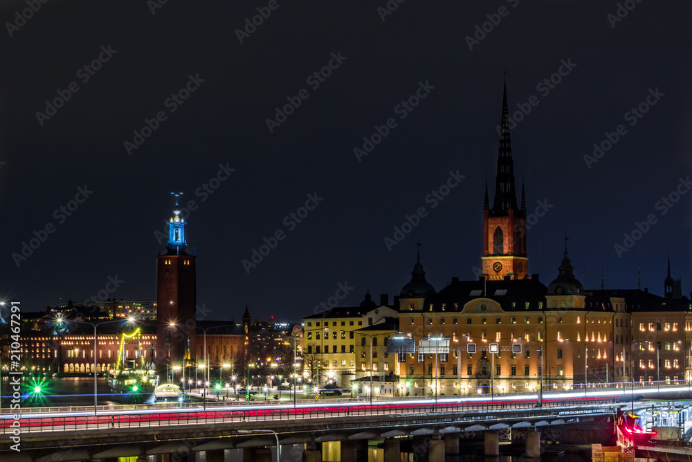Obraz premium City view at night