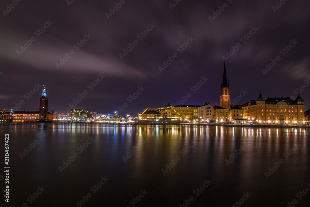 View of Stockholm city