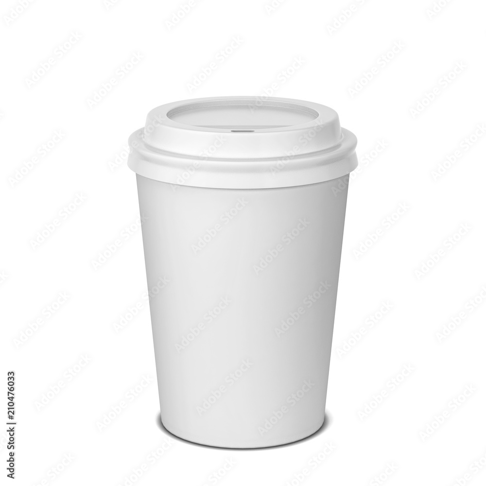 Blank paper coffee cup mock up Blank paper coffee cup mock up