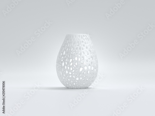 3D printed object vase