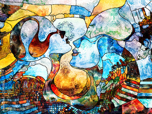 Metaphorical Color Division