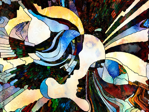 Energy of Color Division