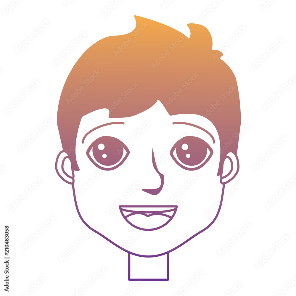 Cartoon man icon over white background, vector illustration Cartoon man icon over white background, vector illustration