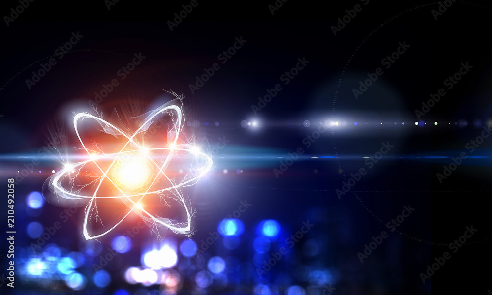 Obraz premium Astronomy concept backdrop