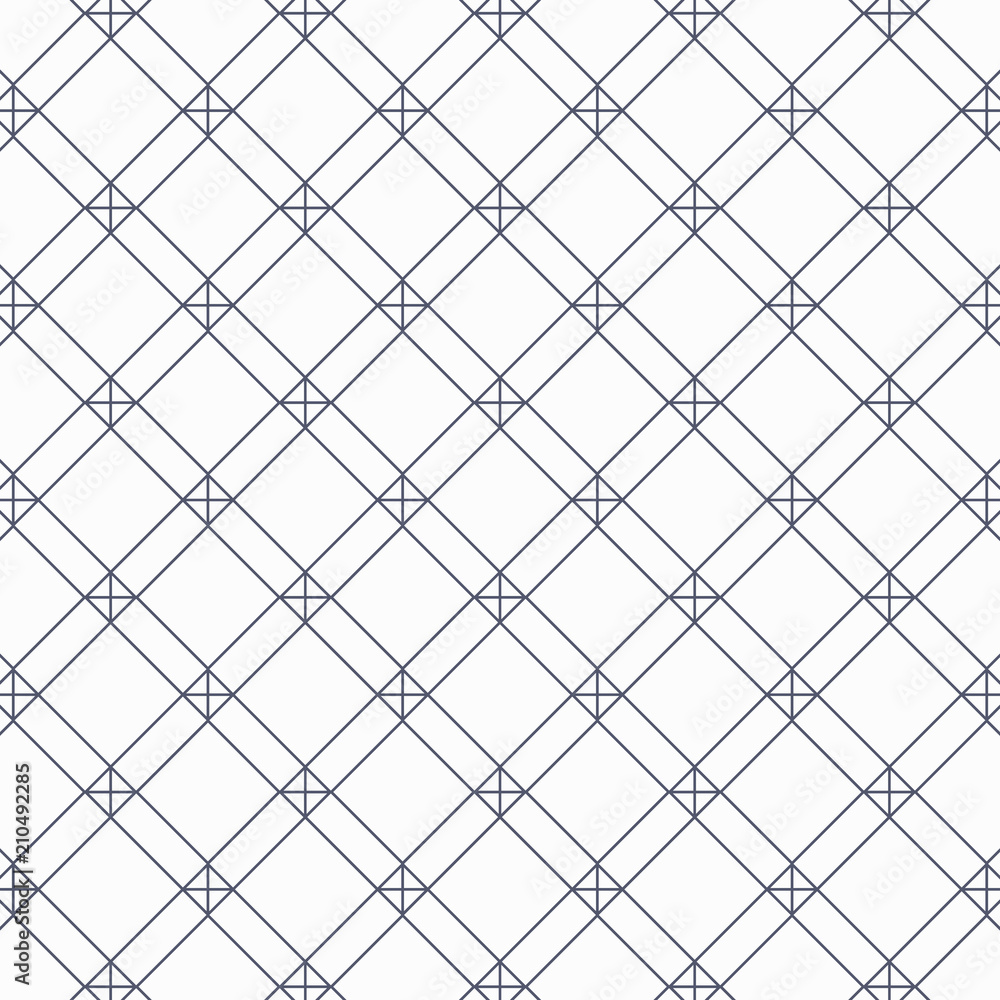 geometric vector pattern, repeating linear square and diamond shape with cross at each corner. pattern is on swatches panel geometric vector pattern, repeating linear square and diamond shape with cross at each corner. pattern is on swatches panel
