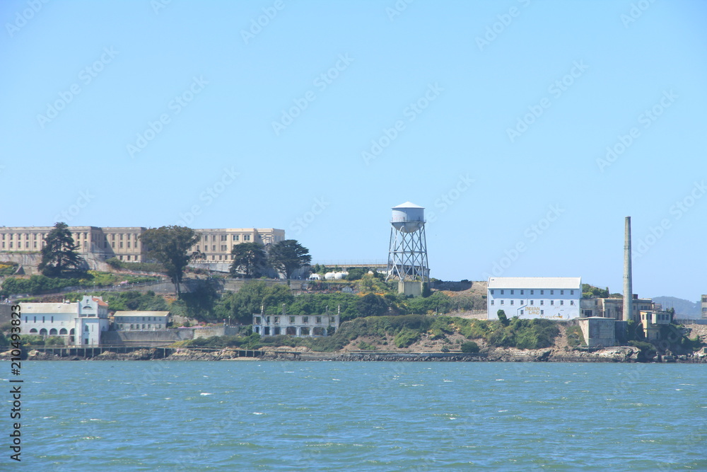 Naklejka premium Alcatraz Island in San Francisco