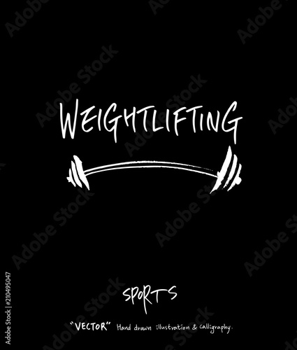 스포츠 포스터 / 손으로 그린 스포츠 그림