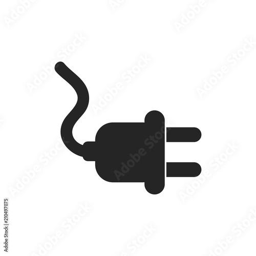 Plug icon illustration