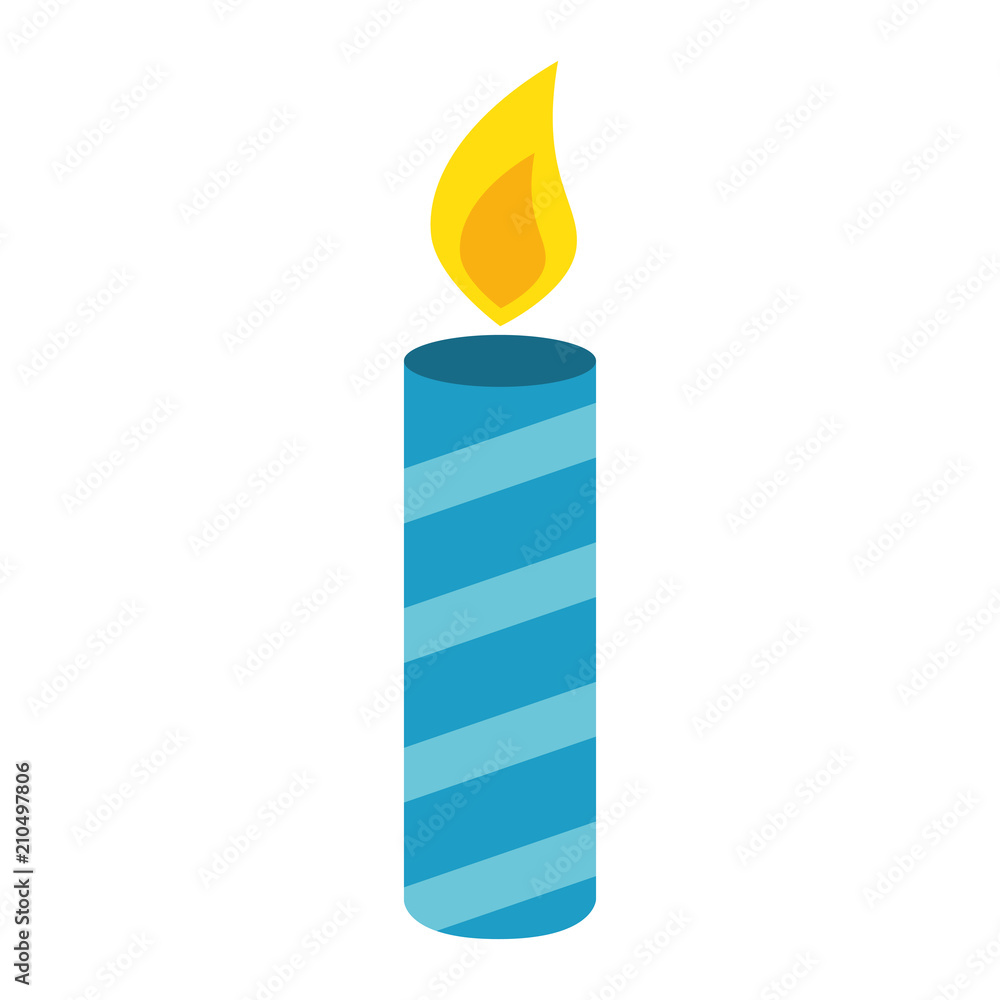 candle year isolated icon vector illustration design candle year isolated icon vector illustration design