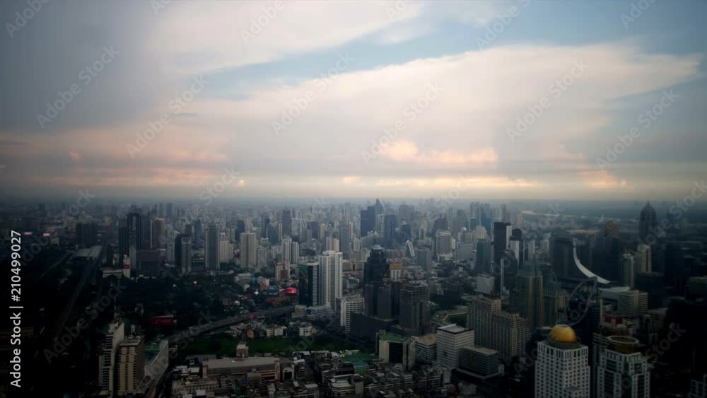 Aerial view, Bangkok's city, Thailand. Aerial view, Bangkok's city, Thailand.